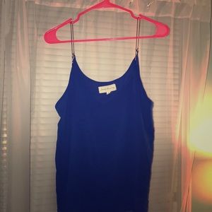 Blue tank top